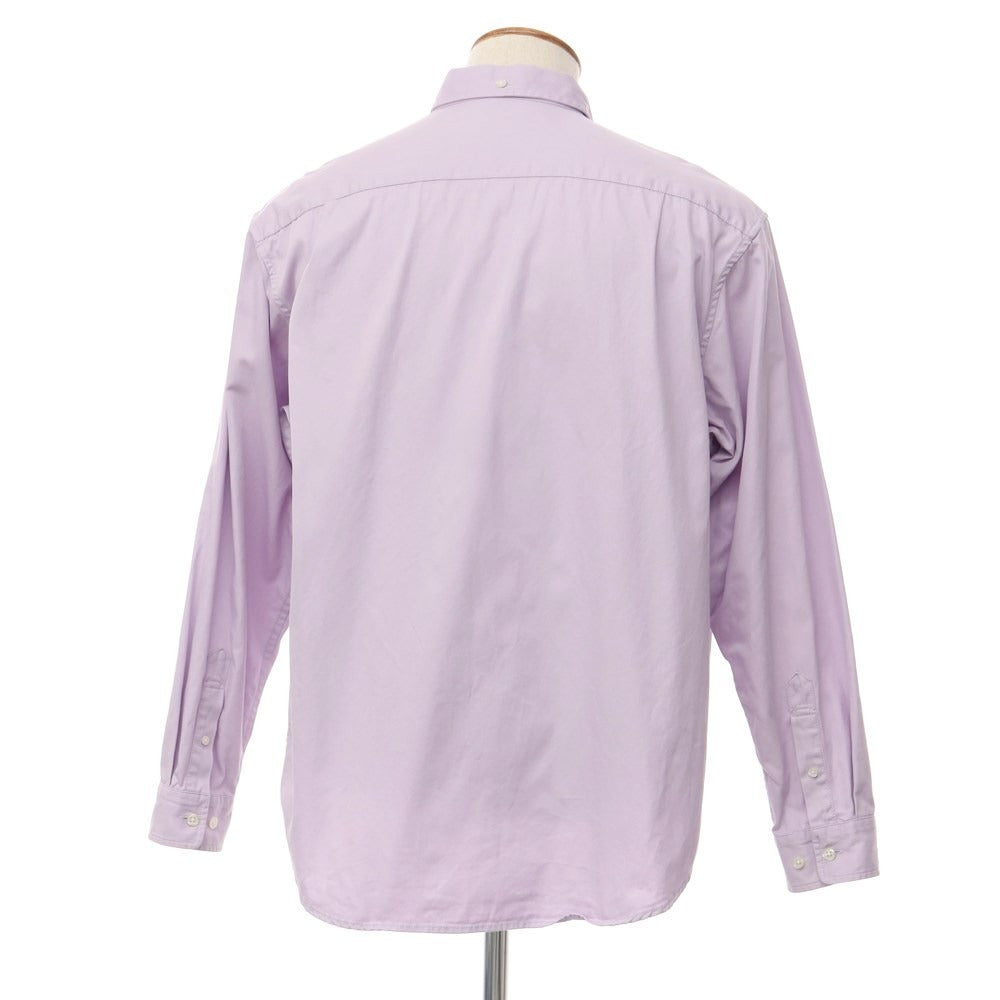 【中古】シュプリーム Supreme 2022年春夏 Small Box Shirt コットン ボタンダウンシャツ ラベンダー【サイズM】【PUP】【S/S/A/W】【状態ランクC】【メンズ】【769383】