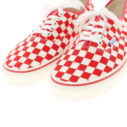 【中古】バンズ VANS オーセンティック チェッカーフラッグ キャンバス スニーカー レッドxホワイト【サイズ26.5cm】【RED】【S/S/A/W】【状態ランクA】【メンズ】【769296】