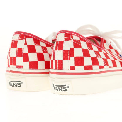 【中古】バンズ VANS オーセンティック チェッカーフラッグ キャンバス スニーカー レッドxホワイト【サイズ26.5cm】【RED】【S/S/A/W】【状態ランクA】【メンズ】【769296】