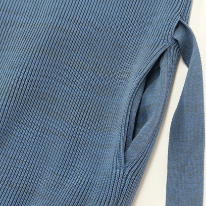 [Used] ESTNATION Cotton Polyester Knit Cardigan Blue x Gray [Size L] [BLU] [S/S] [Condition Rank B] ​​[Men&