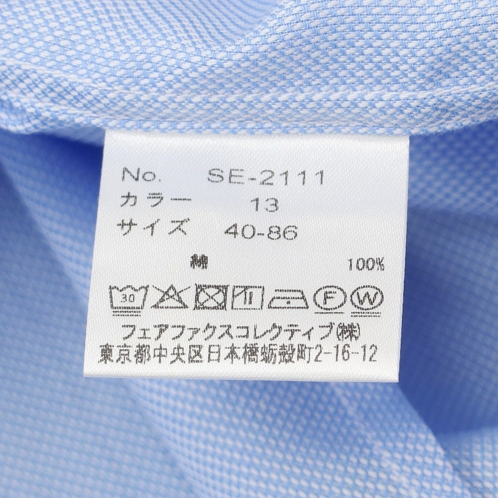 【中古】フェアファクス FAIRFAX ドレスシャツ
 ライトブルー【サイズ40】【BLU】【S/S/A/W】【状態ランクB】【メンズ】
【769393】 BPD