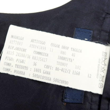 [Used] LARDINI Glen Check Gilet Vest Grey [Size 46] [GRY] [A/W] [Condition Rank B] ​​[Men&