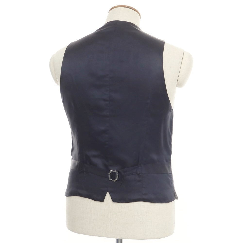 [Used] LARDINI Glen Check Gilet Vest Grey [Size 46] [GRY] [A/W] [Condition Rank B] ​​[Men&