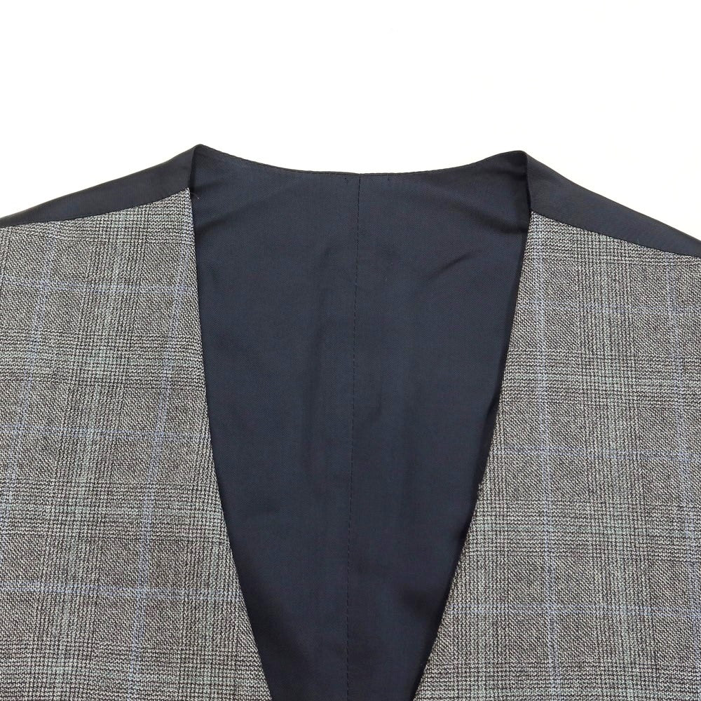 [Used] LARDINI Glen Check Gilet Vest Grey [Size 46] [GRY] [A/W] [Condition Rank B] ​​[Men&