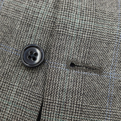 [Used] LARDINI Glen Check Gilet Vest Grey [Size 46] [GRY] [A/W] [Condition Rank B] ​​[Men&