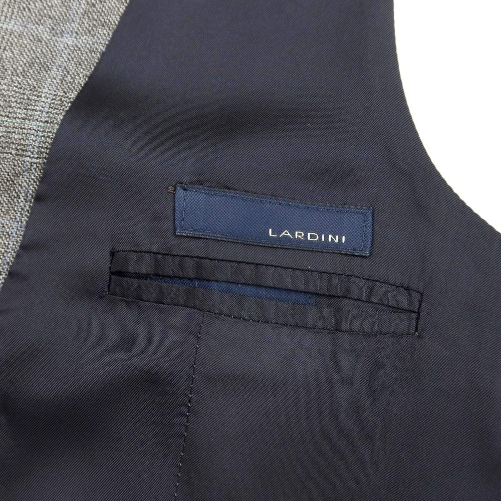 [Used] LARDINI Glen Check Gilet Vest Grey [Size 46] [GRY] [A/W] [Condition Rank B] ​​[Men&