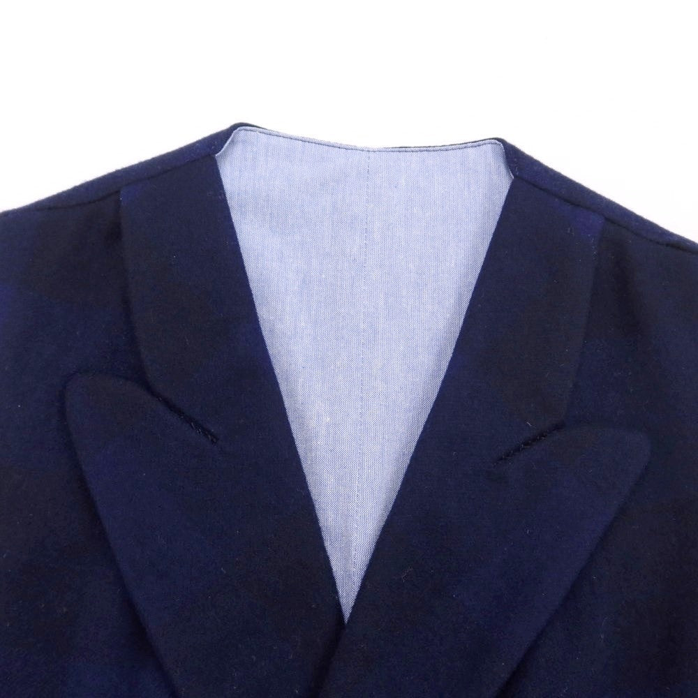[Used] FORTELA Wool double gilet vest, navy [Size 42] [NVY] [A/W] [Condition rank B] ​​[Men&