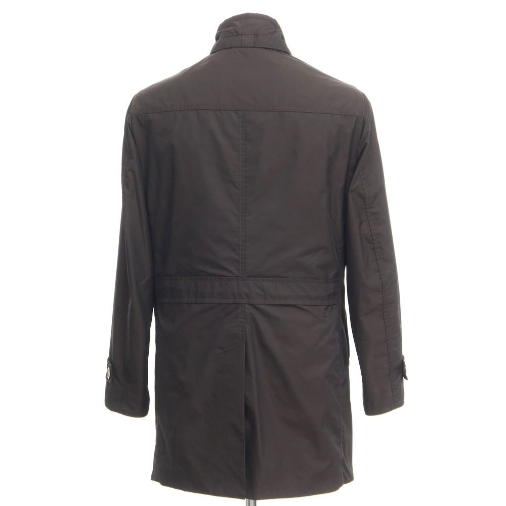 [Used] MOORER Double Breasted Coat
 Dark brown [Size 44] [BRW] [S/S] [Condition rank B] ​​[Men&