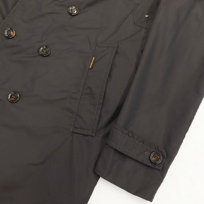 [Used] MOORER Double Breasted Coat
 Dark brown [Size 44] [BRW] [S/S] [Condition rank B] ​​[Men&