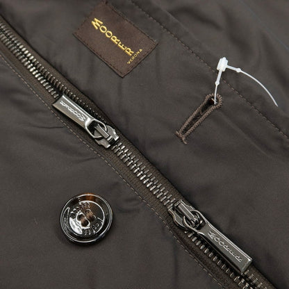 [Used] MOORER Double Breasted Coat
 Dark brown [Size 44] [BRW] [S/S] [Condition rank B] ​​[Men&