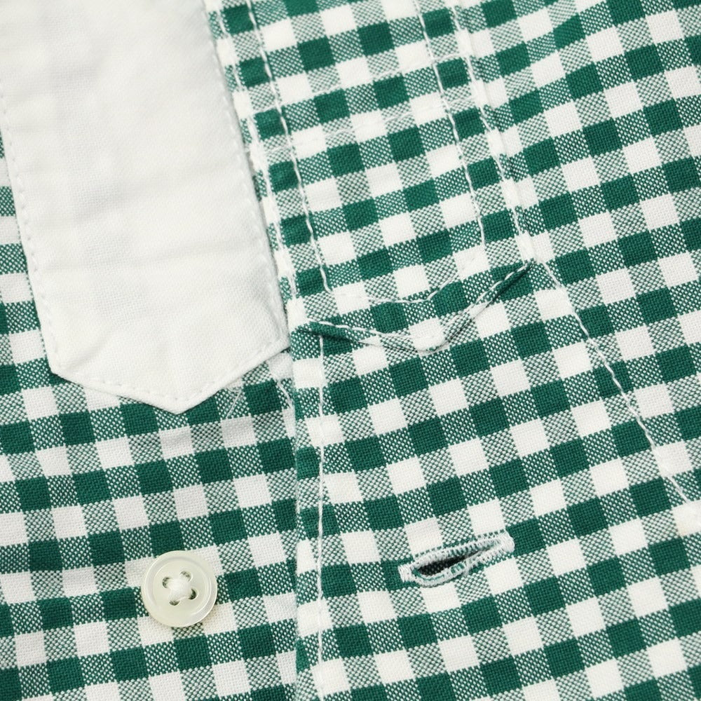 [Used] TOMORROWLAND Cotton Button-down Casual Shirt Green x White [Size S] [GRN] [S/S/A/W] [Condition Rank C] [Men&