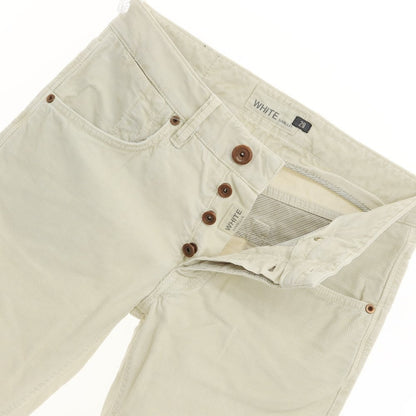 【中古】ホワイトシヴィリア シビリア WHITE SIVIGLIA コットン 細畝 コーデュロイ パンツ ライトサンドベージュ系【サイズ29】【BEI】【S/S】【状態ランクC】【メンズ】【769297】