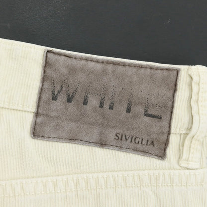 【中古】ホワイトシヴィリア シビリア WHITE SIVIGLIA コットン 細畝 コーデュロイ パンツ ライトサンドベージュ系【サイズ29】【BEI】【S/S】【状態ランクC】【メンズ】【769297】