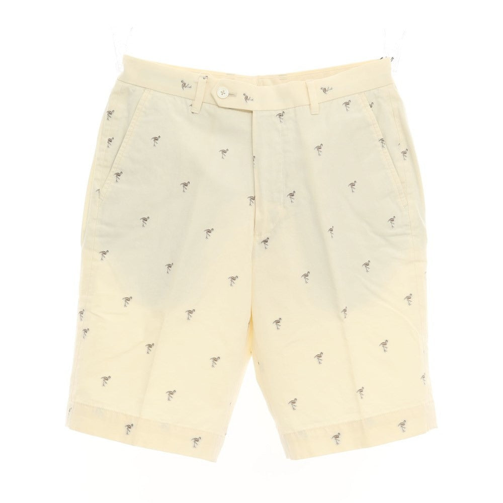 [Used] TOMORROWLAND Cotton Shorts Beige x Dark Brown [Size 44] [BEI] [S/S] [Condition Rank D] [Men&