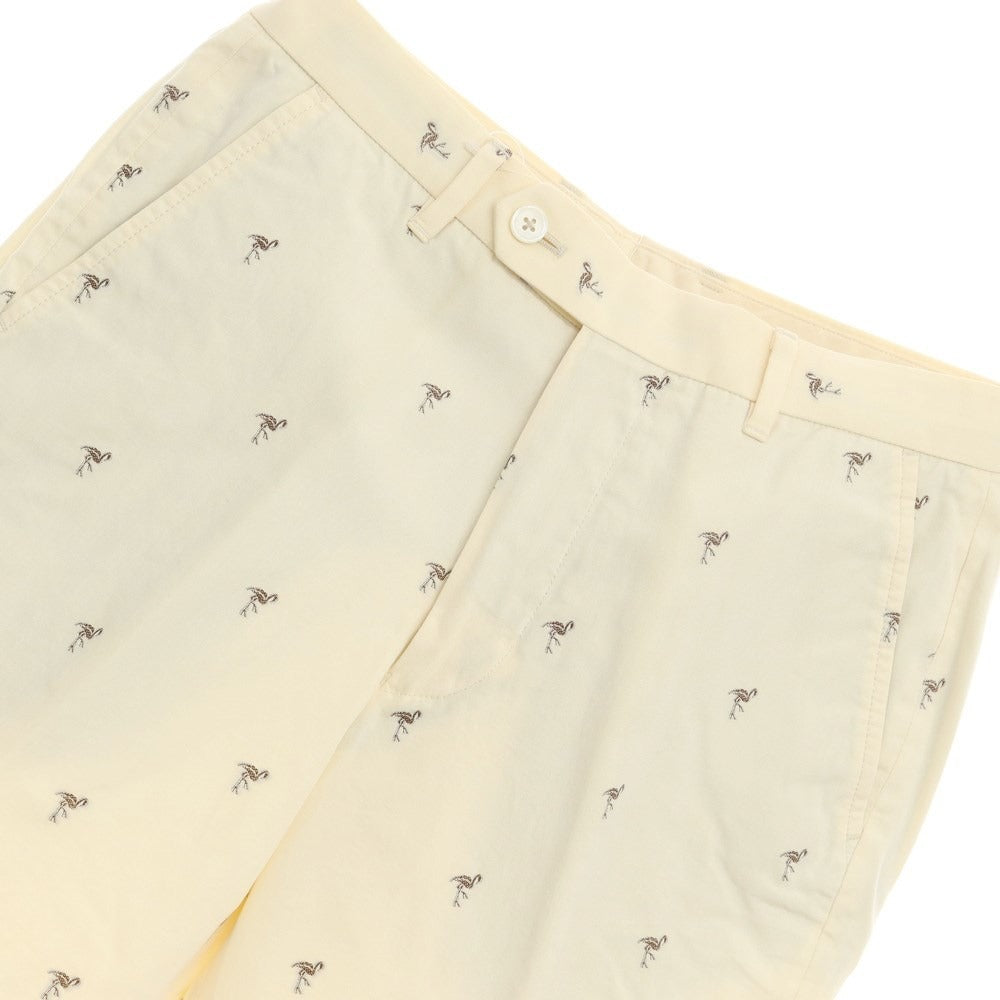 [Used] TOMORROWLAND Cotton Shorts Beige x Dark Brown [Size 44] [BEI] [S/S] [Condition Rank D] [Men&