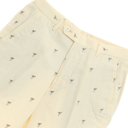 [Used] TOMORROWLAND Cotton Shorts Beige x Dark Brown [Size 44] [BEI] [S/S] [Condition Rank D] [Men&