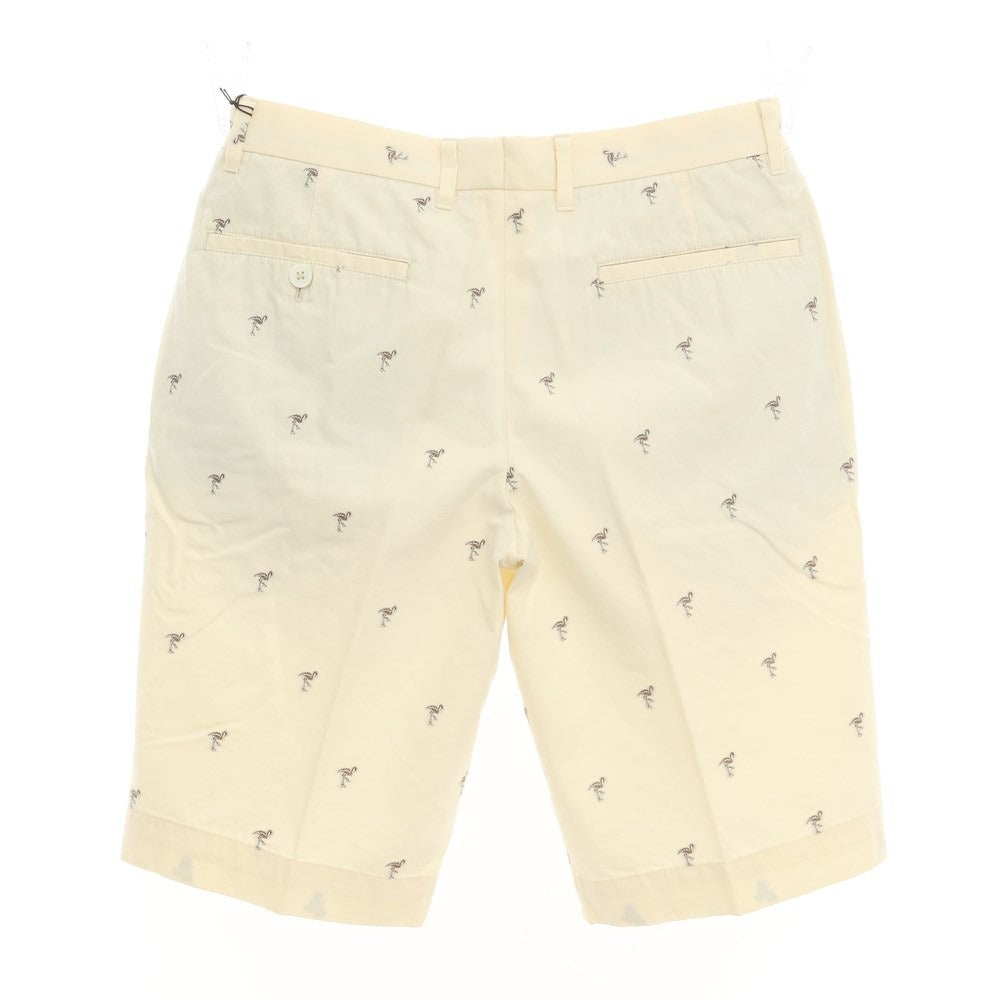 [Used] TOMORROWLAND Cotton Shorts Beige x Dark Brown [Size 44] [BEI] [S/S] [Condition Rank D] [Men&