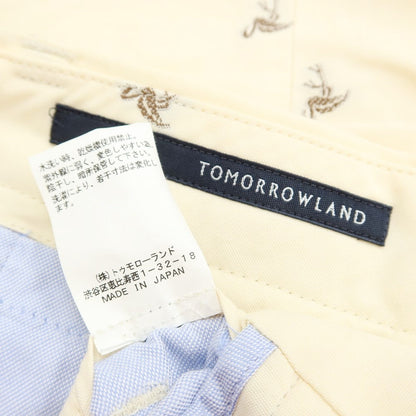 [Used] TOMORROWLAND Cotton Shorts Beige x Dark Brown [Size 44] [BEI] [S/S] [Condition Rank D] [Men&