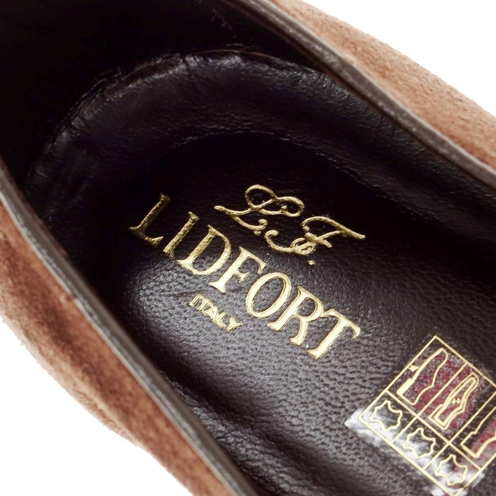 [Used] [Unused] LIDFORT Suede Loafers Brown [Size 5] [BRW] [S/S/A/W] [Condition Rank S] [Men&