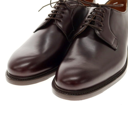 [Used] [Unused] Berwick Plain Toe Derby Dress Shoes Dark Brown [Size 9 1/2] [BRW] [S/S/A/W] [Condition Rank S] [Men&