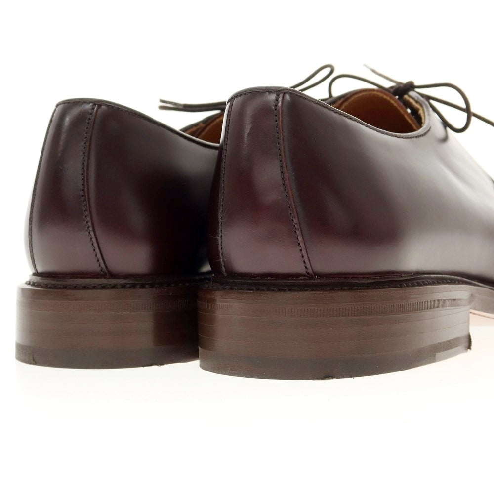 [Used] [Unused] Berwick Plain Toe Derby Dress Shoes Dark Brown [Size 9 1/2] [BRW] [S/S/A/W] [Condition Rank S] [Men&