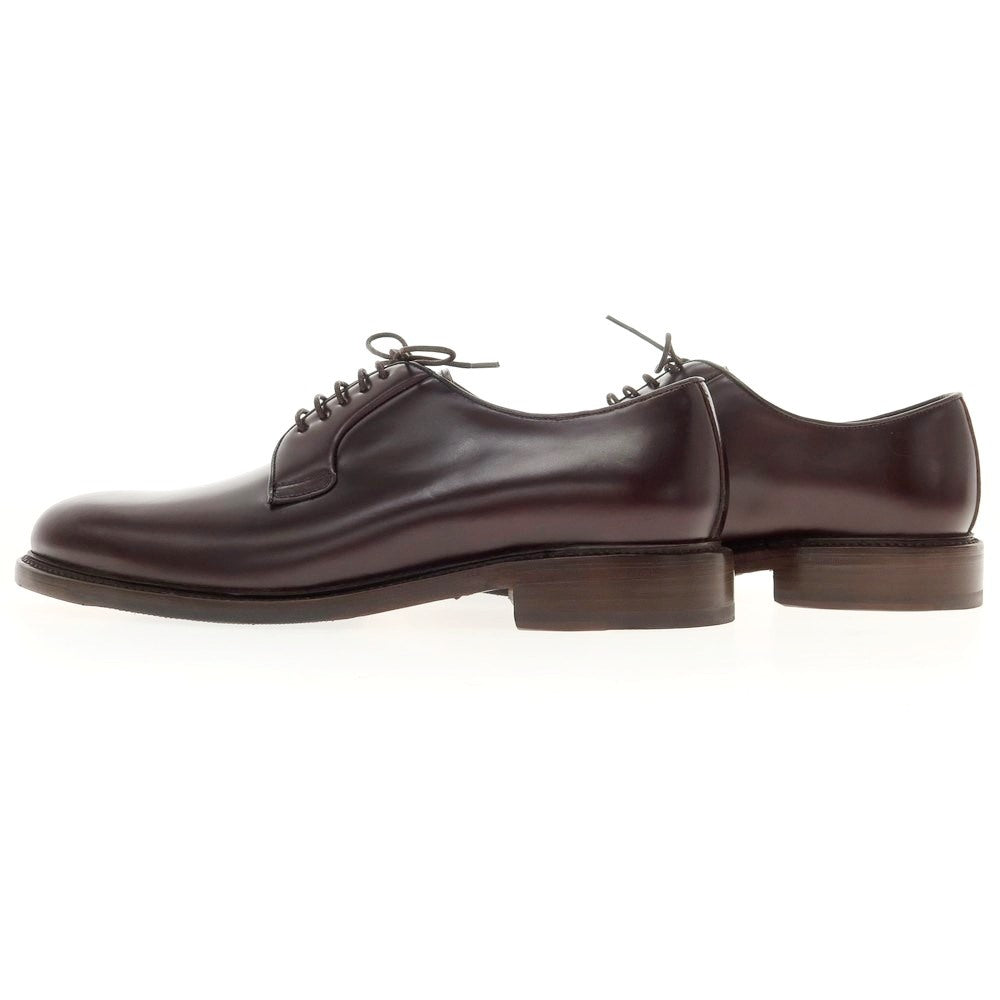 [Used] [Unused] Berwick Plain Toe Derby Dress Shoes Dark Brown [Size 9 1/2] [BRW] [S/S/A/W] [Condition Rank S] [Men&