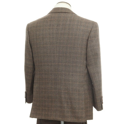 [Used] LIVERANO&amp;amp;LIVERANO Wool Check 3B Set-up Suit Brown [Size not specified (approximately XL)] [BRW] [A/W] [Condition Rank A] [Men&