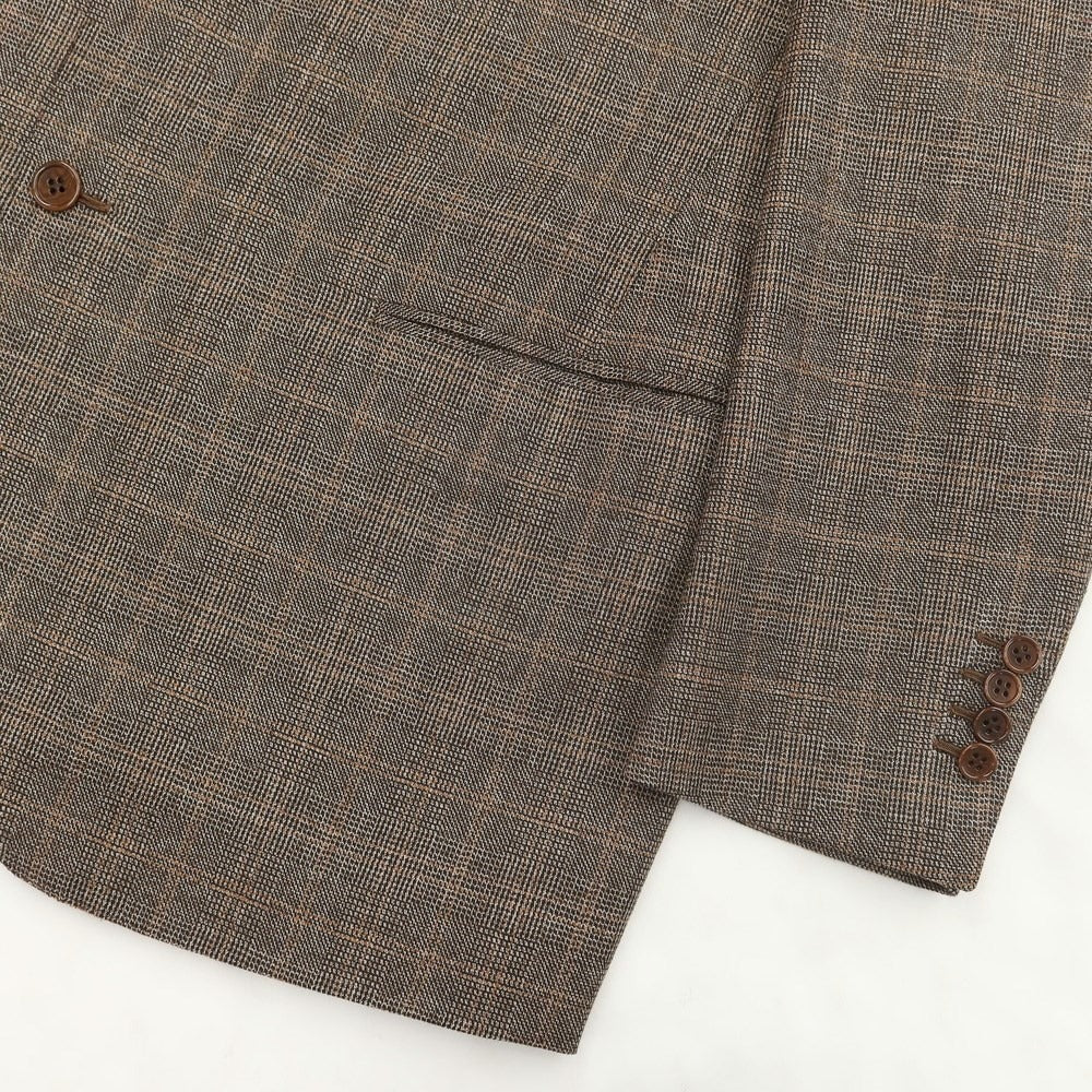 [Used] LIVERANO&amp;amp;LIVERANO Wool Check 3B Set-up Suit Brown [Size not specified (approximately XL)] [BRW] [A/W] [Condition Rank A] [Men&