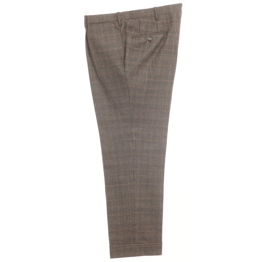 [Used] LIVERANO&amp;amp;LIVERANO Wool Check 3B Set-up Suit Brown [Size not specified (approximately XL)] [BRW] [A/W] [Condition Rank A] [Men&
