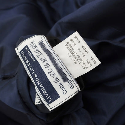 [Used] LIVERANO&amp;amp;LIVERANO Wool 3B Tailored Jacket Navy [Size not listed (approximately M)] [NVY] [S/S] [Condition Rank B] ​​[Men&