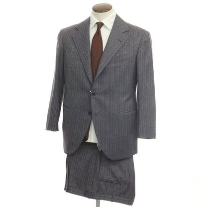 [Used] LIVERANO&amp;amp;LIVERANO wool herringbone 3B suit set up in grey [size not specified (approximately XL)] [GRY] [A/W] [Condition rank A] [Men&