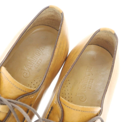 [Used] Ginza Yoshinoya Ginza Yoshinoya U-tip dress shoes brown yellow [Size 25] [YEL] [S/S/A/W] [Condition Rank C] [Men&