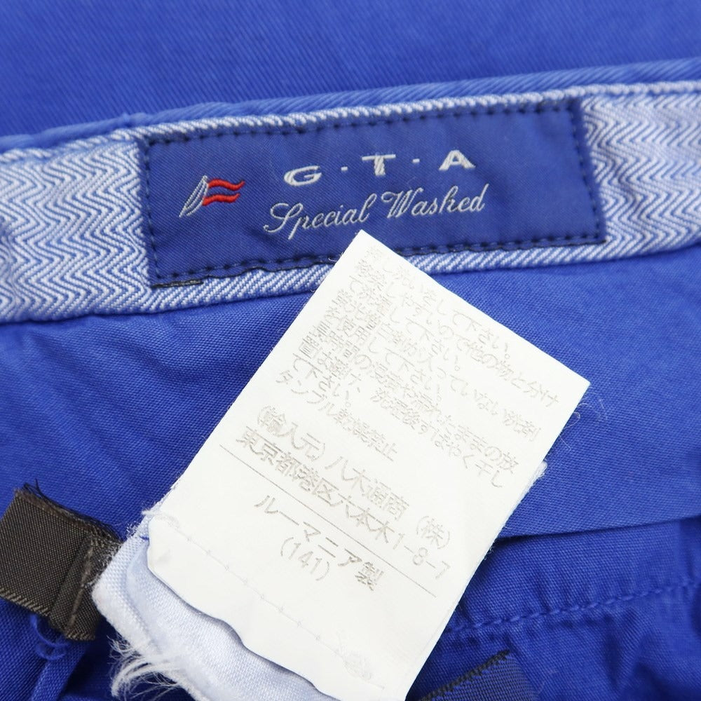 [Used] GTA Cotton Chino Pants Blue [Size 48] [BLU] [S/S] [Condition Rank C] [Men&