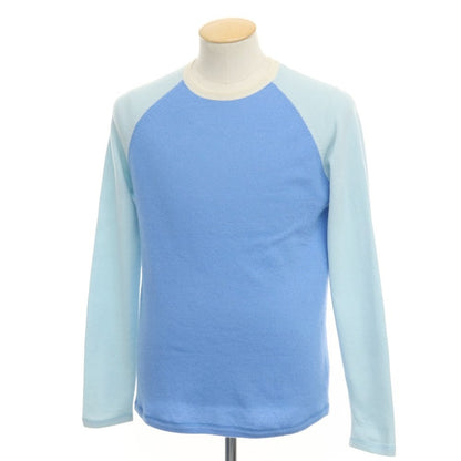 [Used] Three Dots Cashmere Crew Neck Pullover Knit Blue [Size S] [BLU] [A/W] [Condition Rank C] [Men&