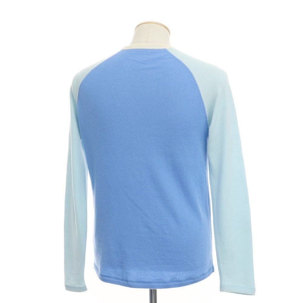 [Used] Three Dots Cashmere Crew Neck Pullover Knit Blue [Size S] [BLU] [A/W] [Condition Rank C] [Men&