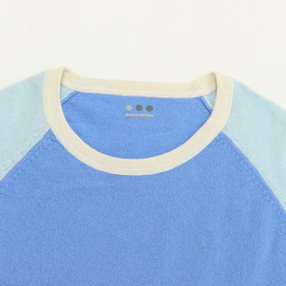 [Used] Three Dots Cashmere Crew Neck Pullover Knit Blue [Size S] [BLU] [A/W] [Condition Rank C] [Men&