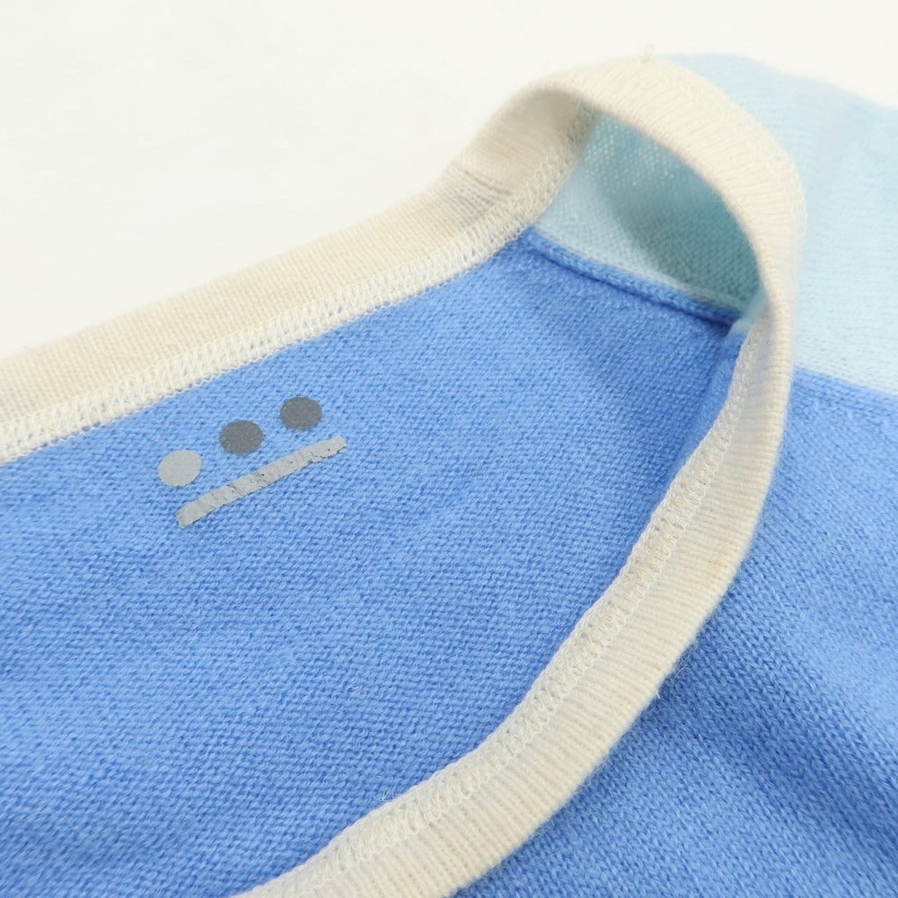 [Used] Three Dots Cashmere Crew Neck Pullover Knit Blue [Size S] [BLU] [A/W] [Condition Rank C] [Men&