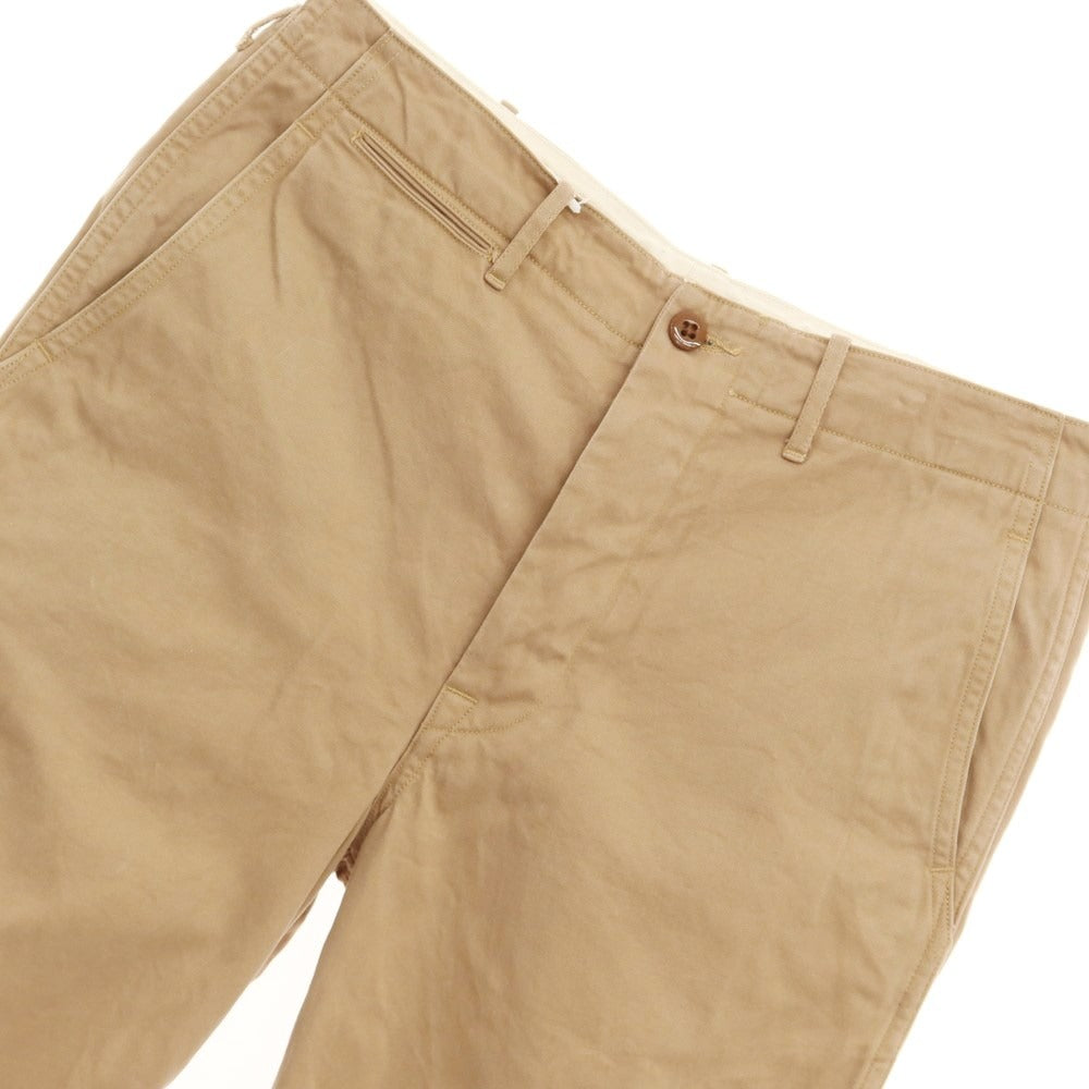 [Used] SCYE BASICS Cotton Chino Pants Beige Brown [Size 31] [BRW] [S/S] [Condition Rank C] [Men&