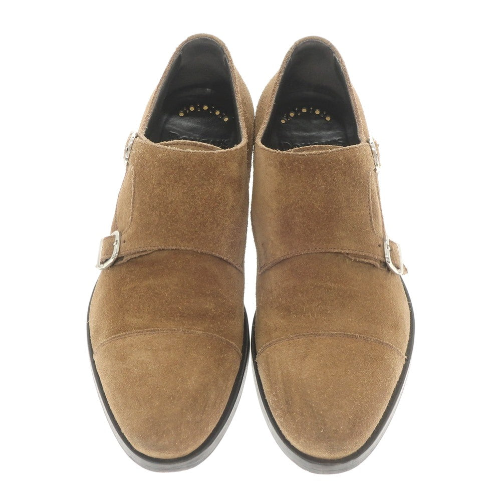 [Used] DOUCALS Suede Double Monk Shoes Light Brown [Size 39] [BRW] [S/S/A/W] [Condition Rank B] ​​[Men&