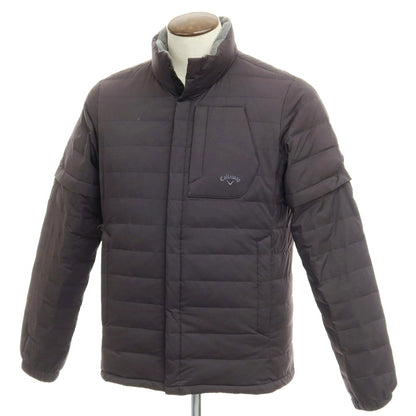 [Used] Callaway 2WAY Stretch Nylon Down Jacket Dark Grey [Size L] [GRY] [A/W] [Condition Rank B] ​​[Men&