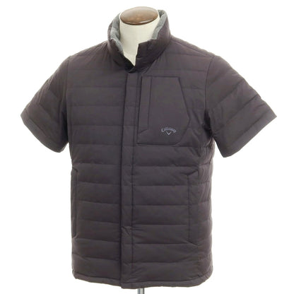 [Used] Callaway 2WAY Stretch Nylon Down Jacket Dark Grey [Size L] [GRY] [A/W] [Condition Rank B] ​​[Men&