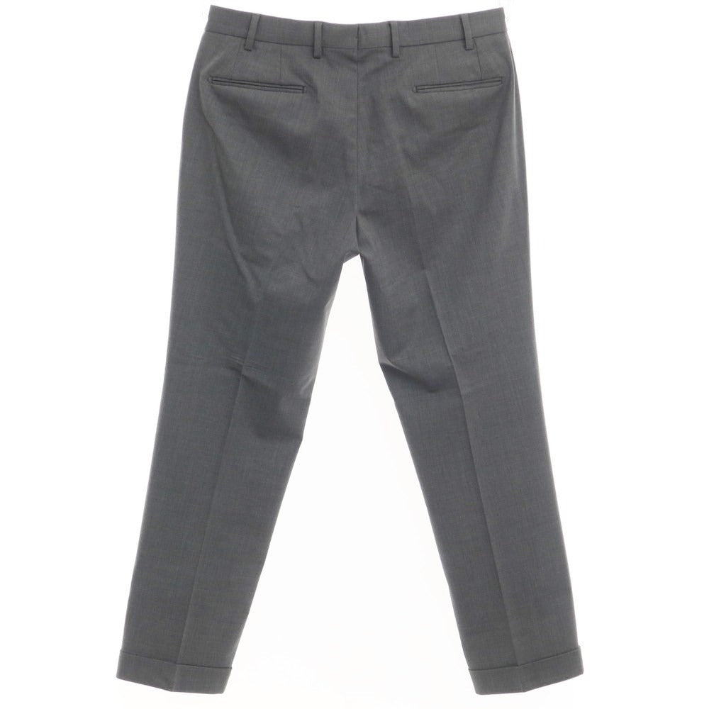 [Used] Makers Shirt Kamakura Wool Polyester Dress Slacks Pants Gray [Size 50] [GRY] [S/S] [Condition Rank B] ​​[Men&