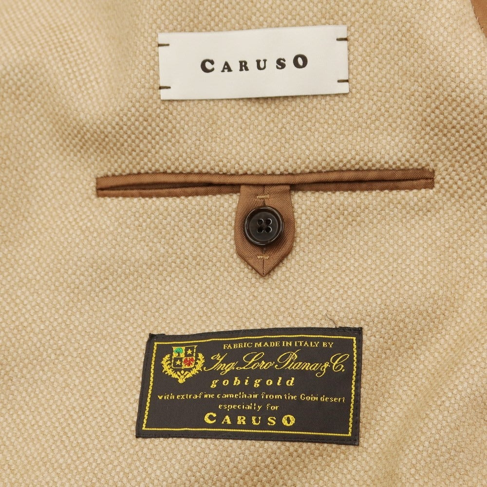 [Used] Raffaele Caruso CARUSO Camel Chesterfield Coat Beige [Size 50] [BEI] [A/W] [Condition Rank B] ​​[Men&