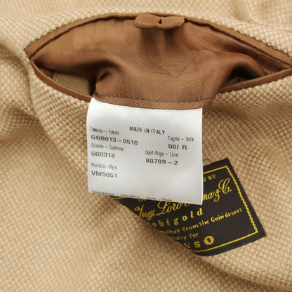 [Used] Raffaele Caruso CARUSO Camel Chesterfield Coat Beige [Size 50] [BEI] [A/W] [Condition Rank B] ​​[Men&