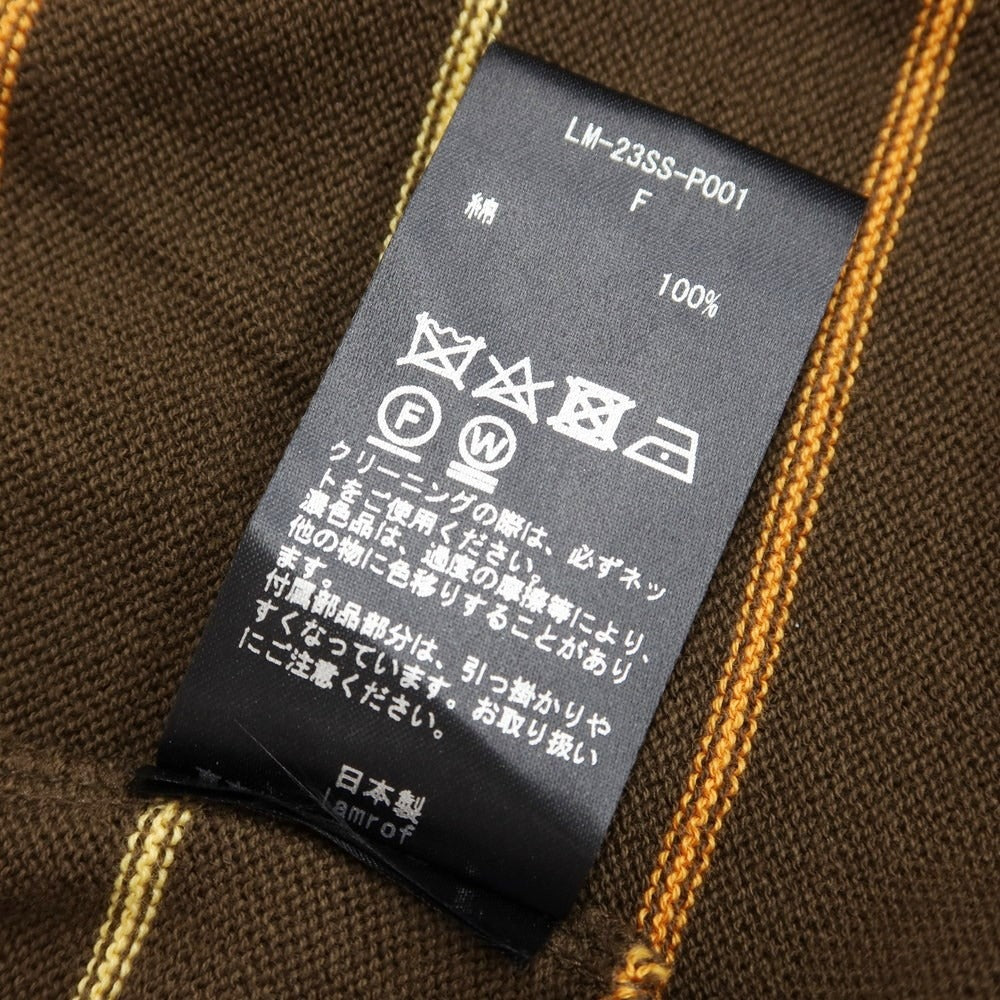 美品】Lamrof ラムロフ タンクトップ ブラウン サイズ:1 | 24SS
