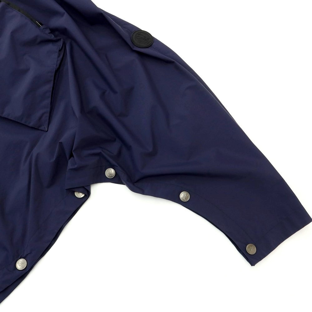 [New Outlet] Sealup GRAPHENE PONCHO Stretch Nylon Poncho Blouson Navy [Size 50] [NVY] [S/S] [Condition Rank N-] [Men&