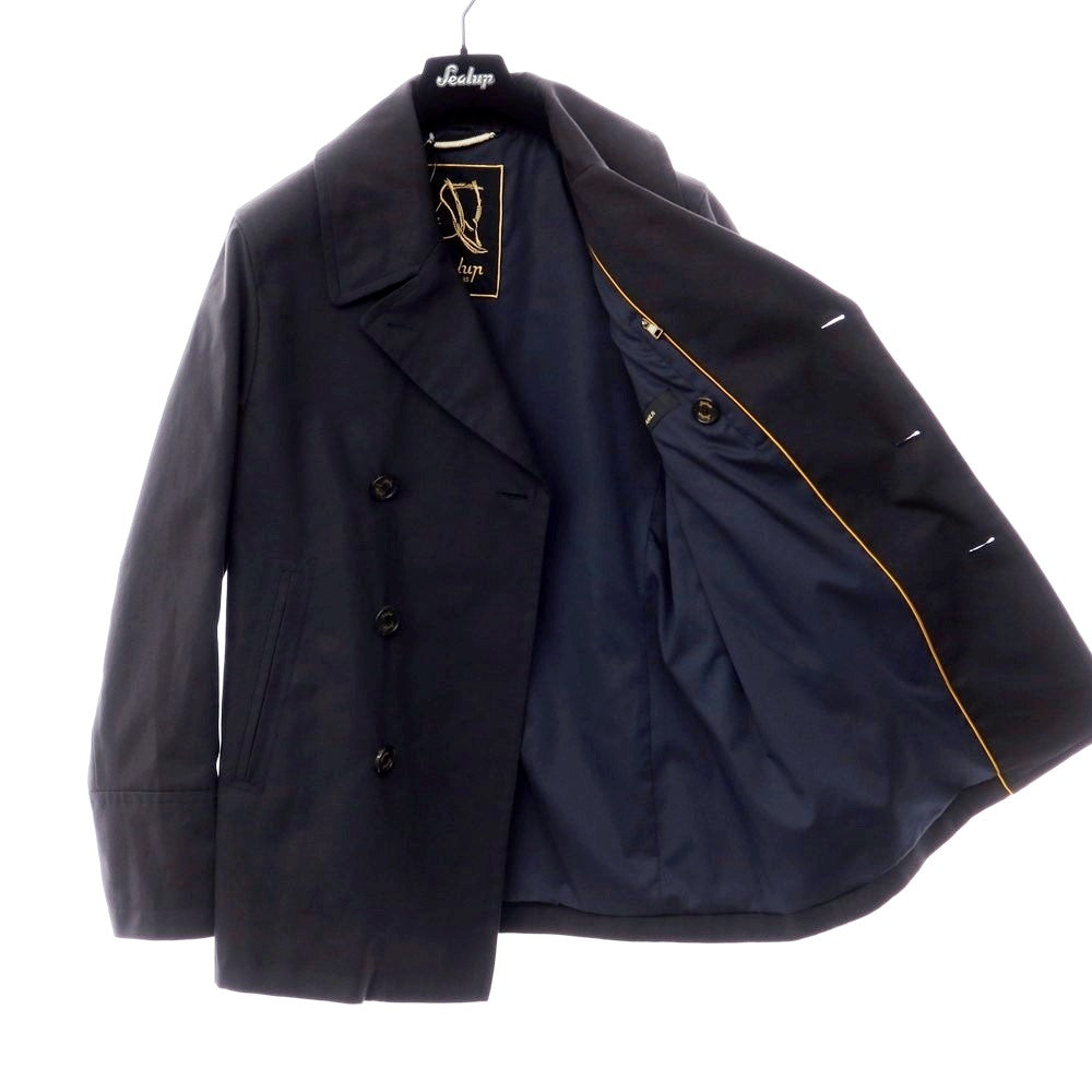 【新品アウトレット】シーラップ Sealup 2023年春夏 AMALFI PEACOAT ピーコート
 ブラックネイビー【サイズ50】【NVY】【S/S】【状態ランクN-】【メンズ】
【769473】 BPD