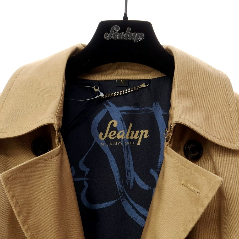 【新品アウトレット】シーラップ Sealup 2023年春夏 EXPLORER TRENCHCOAT トレンチコート
 ベージュ【サイズ50】【BEI】【S/S】【状態ランクN-】【メンズ】
【769470】 BPD