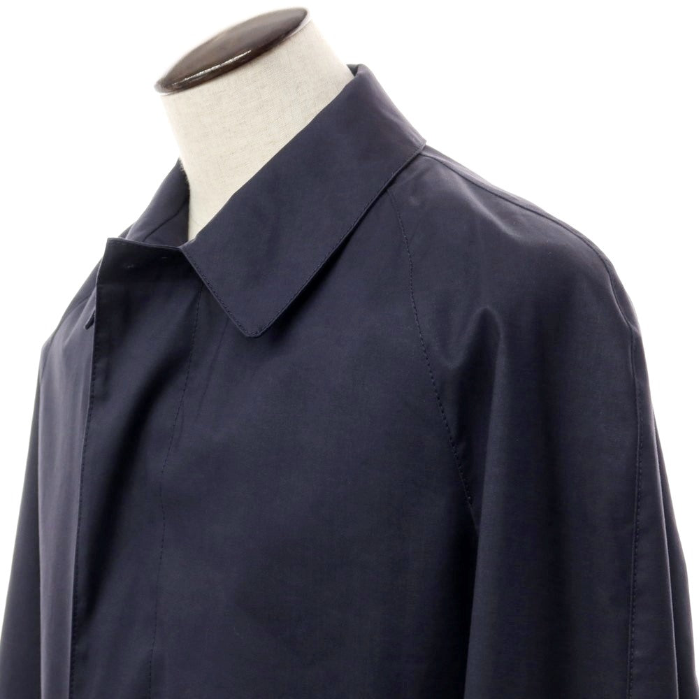 [New Outlet] Sealup 2022 Spring/Summer VASCO DE GAMA Cotton Balmac Coat Navy [Size 50] [NVY] [S/S] [Condition Rank N-] [Men&