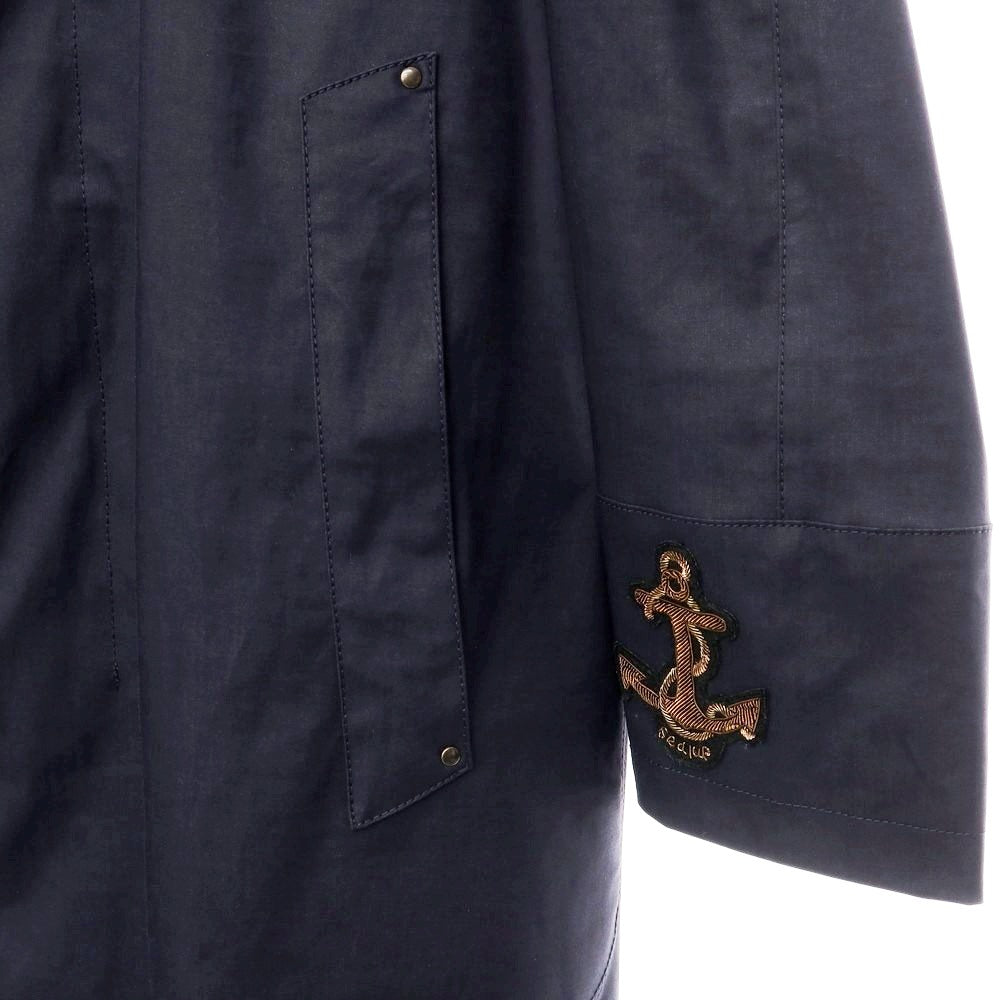 [New Outlet] Sealup 2022 Spring/Summer VASCO DE GAMA Cotton Balmac Coat Navy [Size 50] [NVY] [S/S] [Condition Rank N-] [Men&